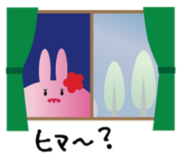 Valentine's day of "The Lady Rabbit" sticker #2744656