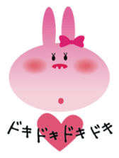 Valentine's day of "The Lady Rabbit" sticker #2744657