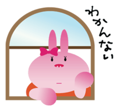 Valentine's day of "The Lady Rabbit" sticker #2744660