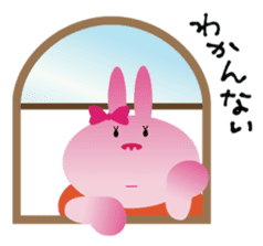 Valentine's day of "The Lady Rabbit" sticker #2744660