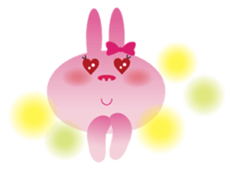Valentine's day of "The Lady Rabbit" sticker #2744664