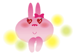 Valentine's day of "The Lady Rabbit" sticker #2744664