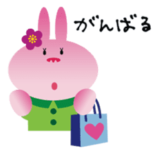 Valentine's day of "The Lady Rabbit" sticker #2744669