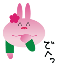 Valentine's day of "The Lady Rabbit" sticker #2744678