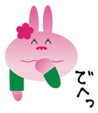 Valentine's day of "The Lady Rabbit" sticker #2744678