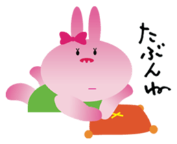 Valentine's day of "The Lady Rabbit" sticker #2744679