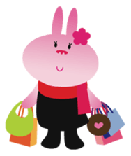 Valentine's day of "The Lady Rabbit" sticker #2744685