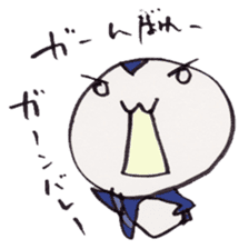 Cute emotional penguins sticker #2745155