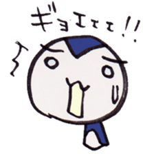 Cute emotional penguins sticker #2745156