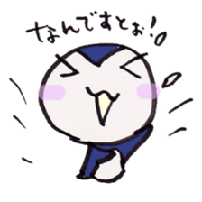 Cute emotional penguins sticker #2745162