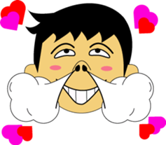 Send a stamp to go home to his wife sticker #2745288