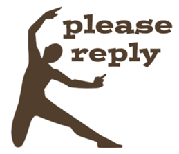 ShadowMan gesture(English ver) sticker #2745841