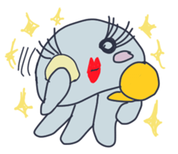 kurage-san sticker #2746280