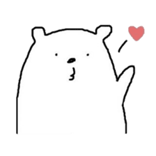 A Bear Named SHIRO 1 sticker #2746291