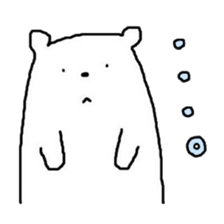 A Bear Named SHIRO 1 sticker #2746307
