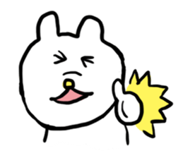 Loose Loose rabbit sticker #2746619