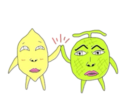 Lemonboy & Dandymellon sticker #2747203