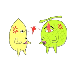 Lemonboy & Dandymellon sticker #2747204
