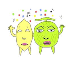 Lemonboy & Dandymellon sticker #2747205