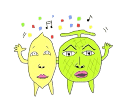 Lemonboy & Dandymellon sticker #2747205