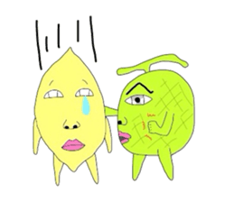 Lemonboy & Dandymellon sticker #2747206