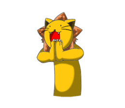 Daily life of fierce animals sticker #2747211