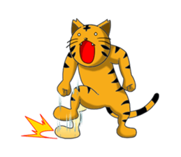 Daily life of fierce animals sticker #2747216