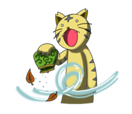 Daily life of fierce animals sticker #2747220