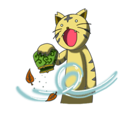 Daily life of fierce animals sticker #2747220