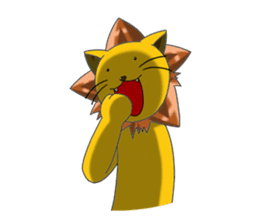 Daily life of fierce animals sticker #2747221