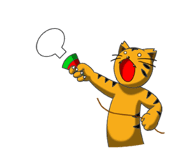 Daily life of fierce animals sticker #2747224