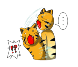 Daily life of fierce animals sticker #2747226