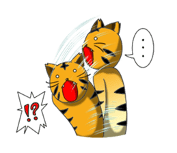 Daily life of fierce animals sticker #2747226