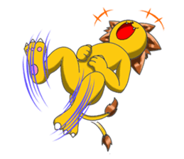 Daily life of fierce animals sticker #2747230