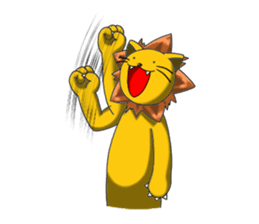 Daily life of fierce animals sticker #2747231