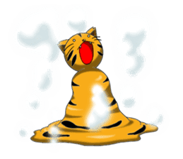 Daily life of fierce animals sticker #2747234