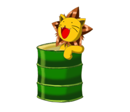 Daily life of fierce animals sticker #2747235