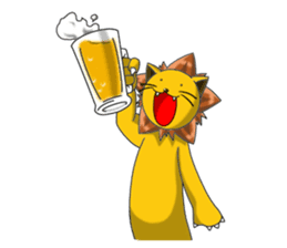 Daily life of fierce animals sticker #2747244