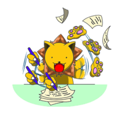 Daily life of fierce animals sticker #2747248