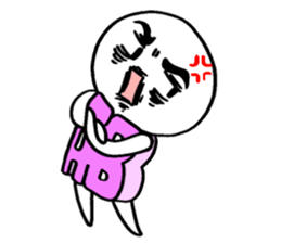 Blood type AB sticker sticker #2747280