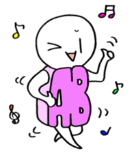 Blood type AB sticker sticker #2747282