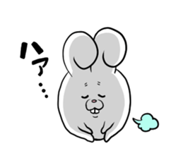 Beth of cute bunny series sticker #2747775