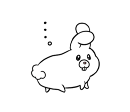 Beth of cute bunny series sticker #2747782