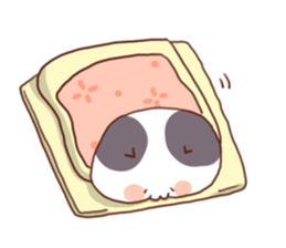 A lop eared Cat&polar bear&panda sticker #2748285