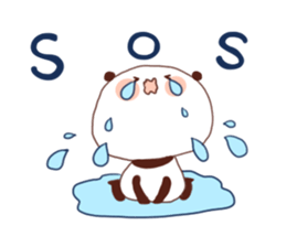 A lop eared Cat&polar bear&panda sticker #2748287