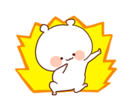 A lop eared Cat&polar bear&panda sticker #2748288