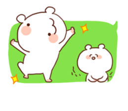 A lop eared Cat&polar bear&panda sticker #2748302