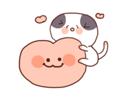 A lop eared Cat&polar bear&panda sticker #2748315