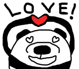 Pan"D" Sticker sticker #2748802