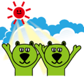 Hilarious Bear. sticker #2749684